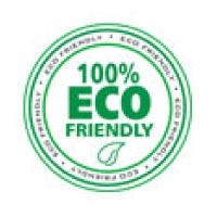 100% Eco Friendly Logo